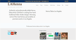 Desktop Screenshot of lahenna.com